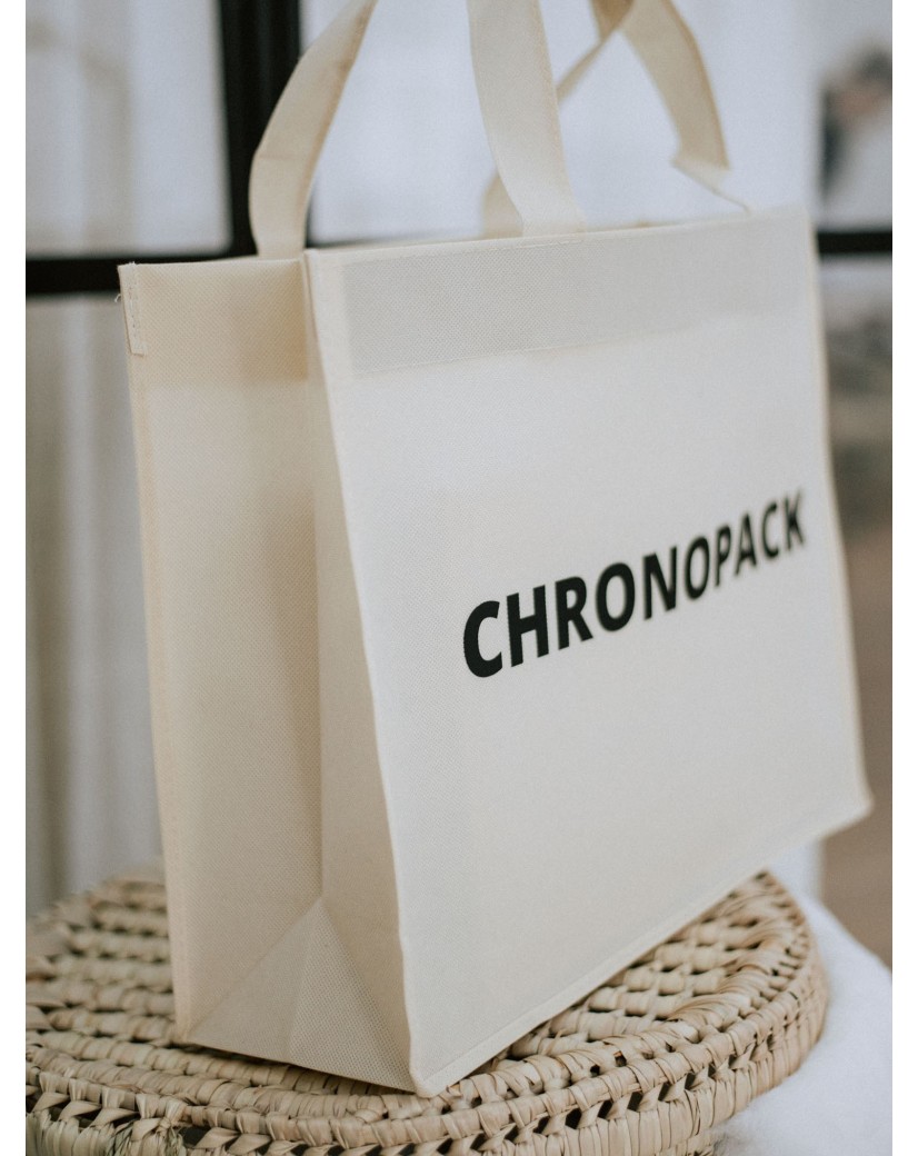 LYON BEIGE BAG - L (45x15x35cm)