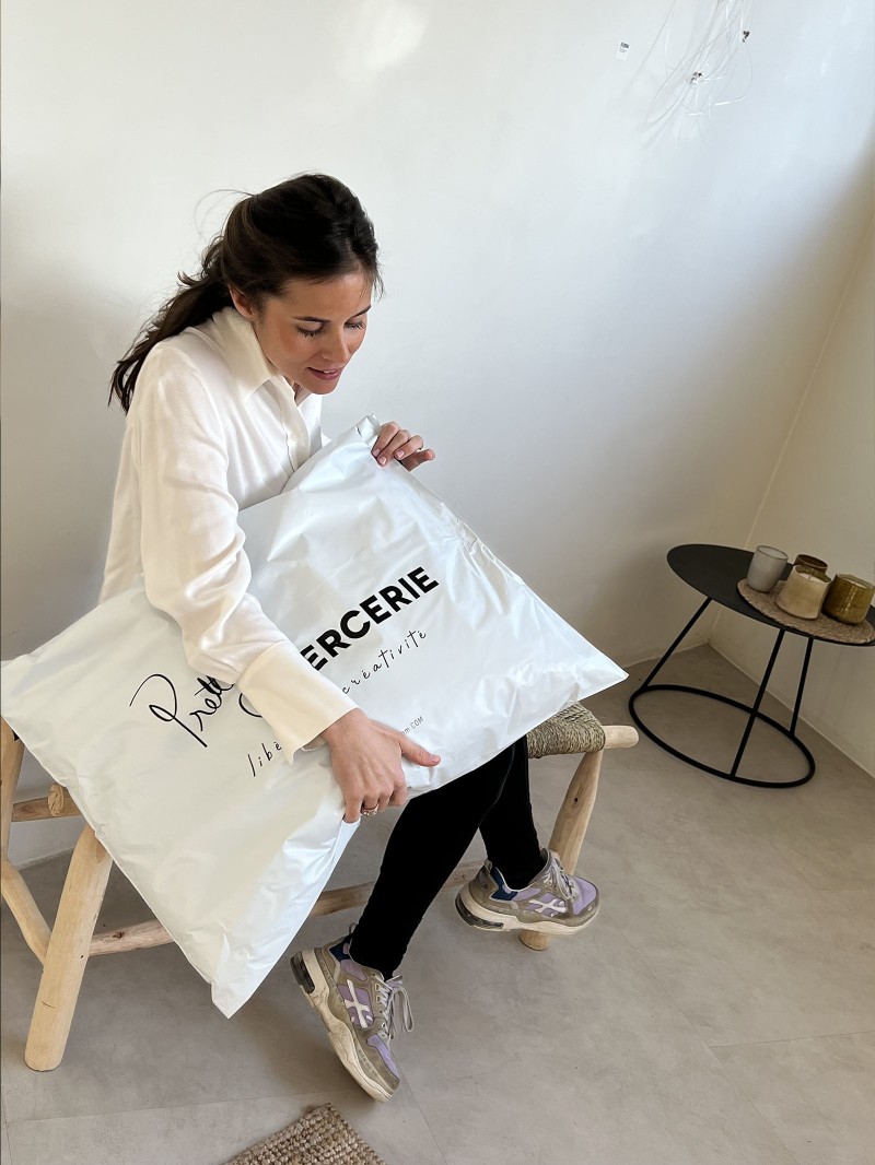Eshop Clutch - Weiß XL
