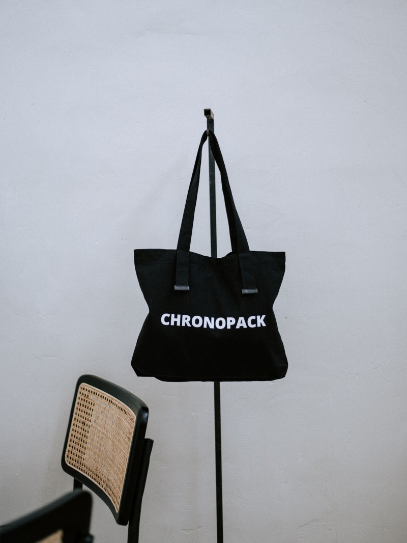 COPENHAGEN BAG BLACK (40x6,5x30 cm)