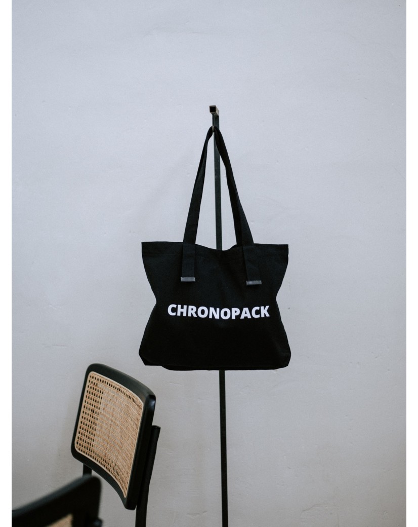 COPENHAGEN BAG BLACK (40x6,5x30 cm)