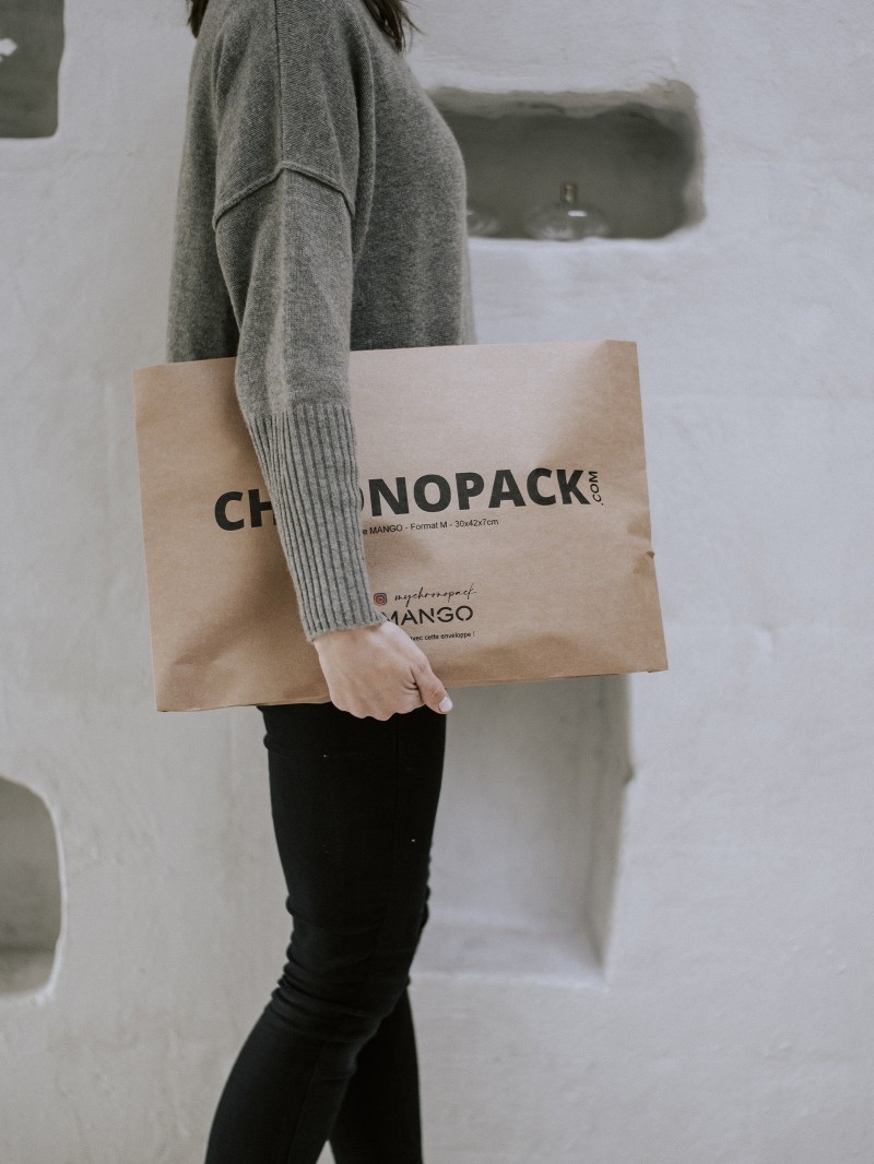 MAILERBAG MODEL MANGO - KRAFT M (30x7x45,5CM)