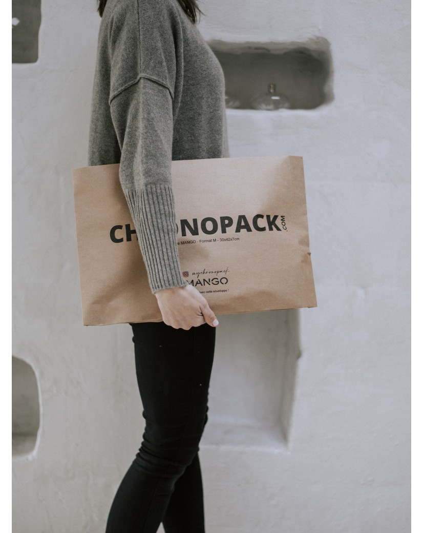 Versandtaschen aus Kraftpapier Mango Modell - Kraft M (30x7x45,5cm)
