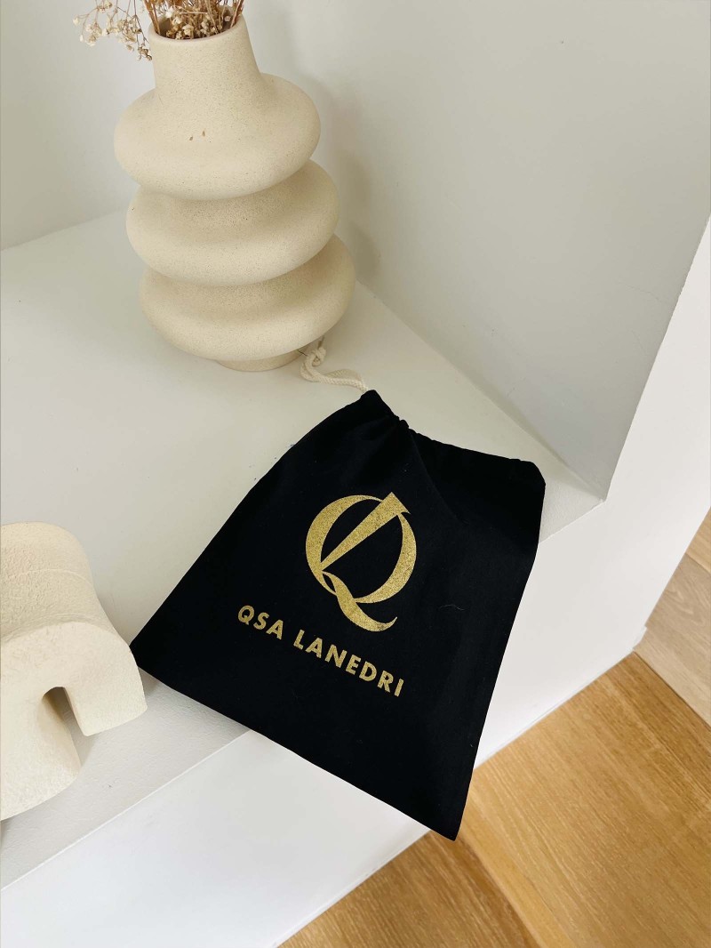 Personalized pouch - Black M
