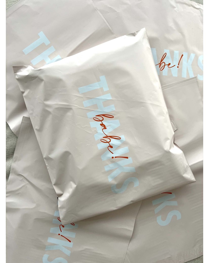 Enveloppes THANKS BABE L (45X55CM)
