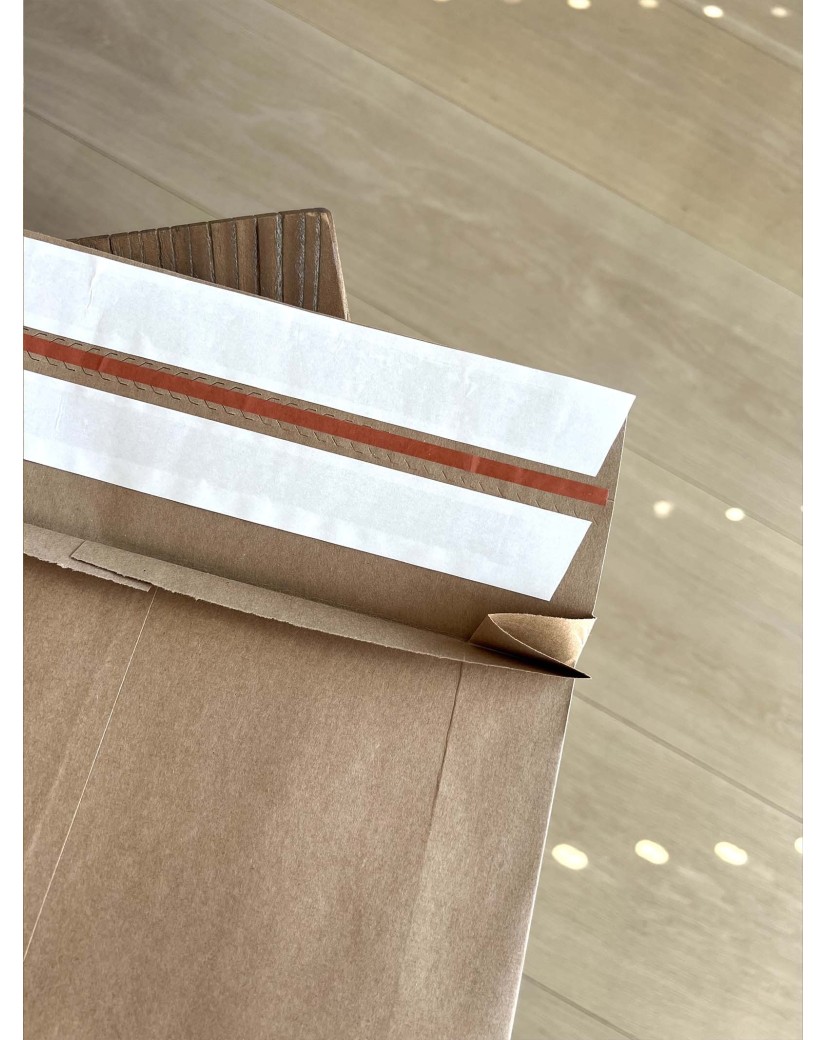 ONSCHEURBARE MAILERBAG - KRAFT S (25X5X35CM)