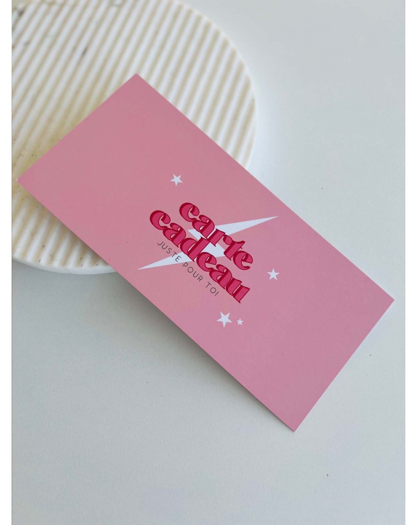 Geschenkkarte "Gift"