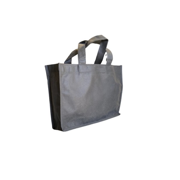 Non woven draagtas  -  Anthraciet 35x8x25