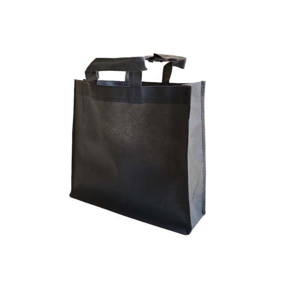 Non woven draagtas "LYON" - Anthraciet 40x12x35