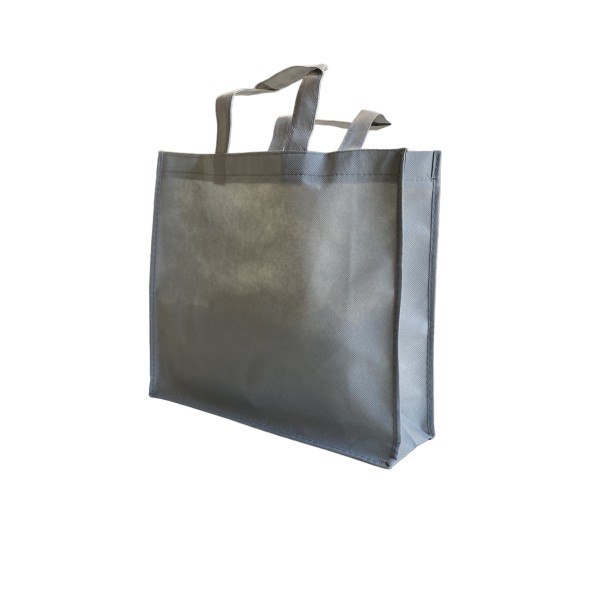 Non woven draagtas "LYON" - Grijs 40x12x35