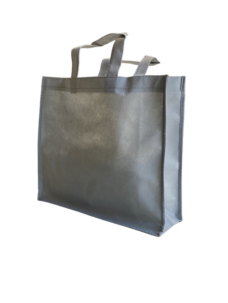 Non woven draagtas "LYON" - Grijs 40x12x35