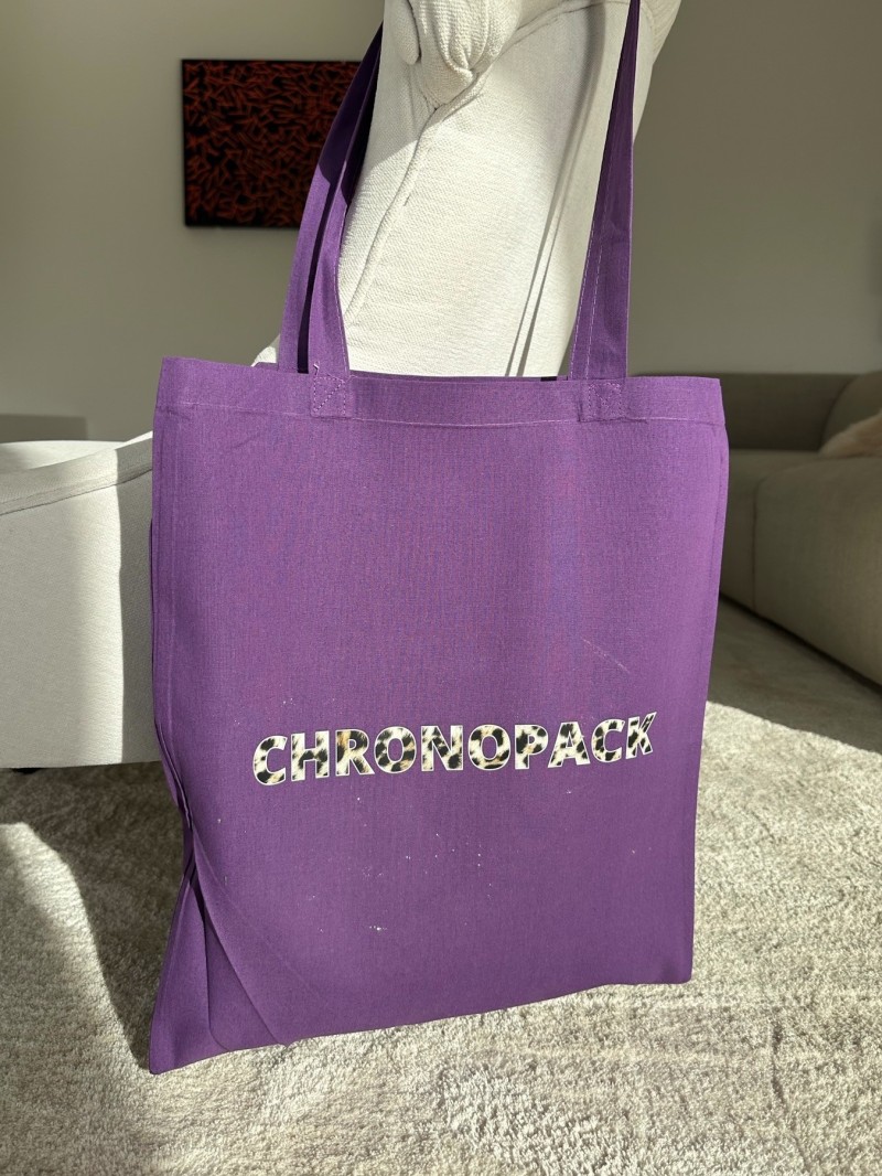 Tragetasche PARIS - MAUVE (38x42 cm)