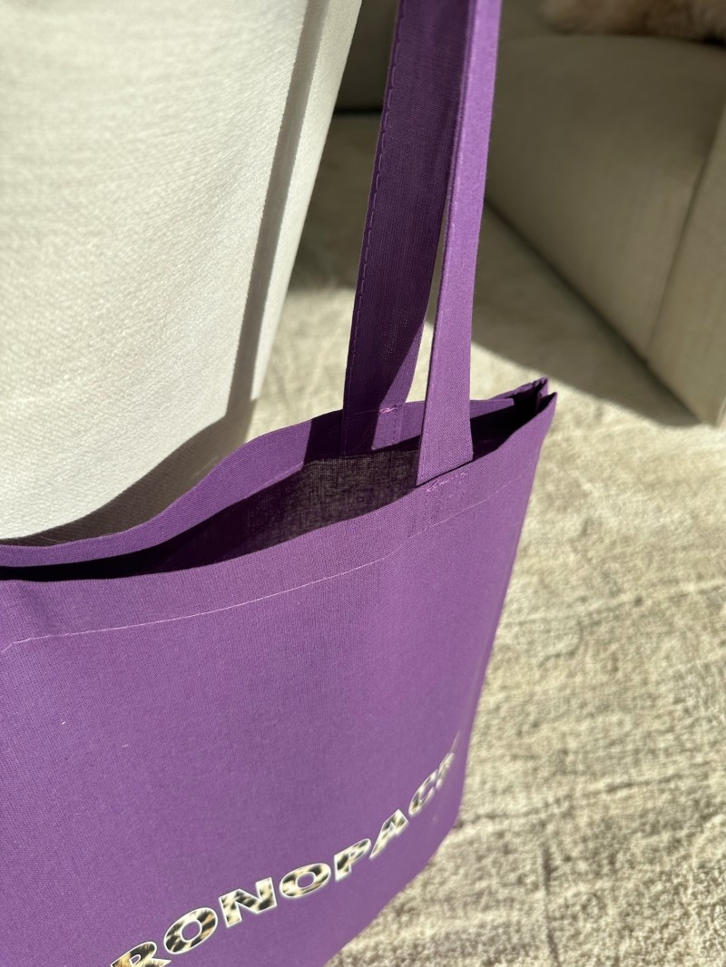 Tragetasche PARIS - MAUVE (38x42 cm)
