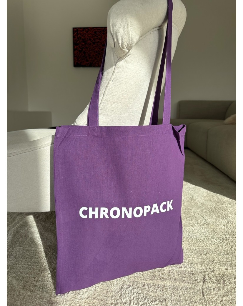 Bag PARIS - Mauve (38x42 cm)