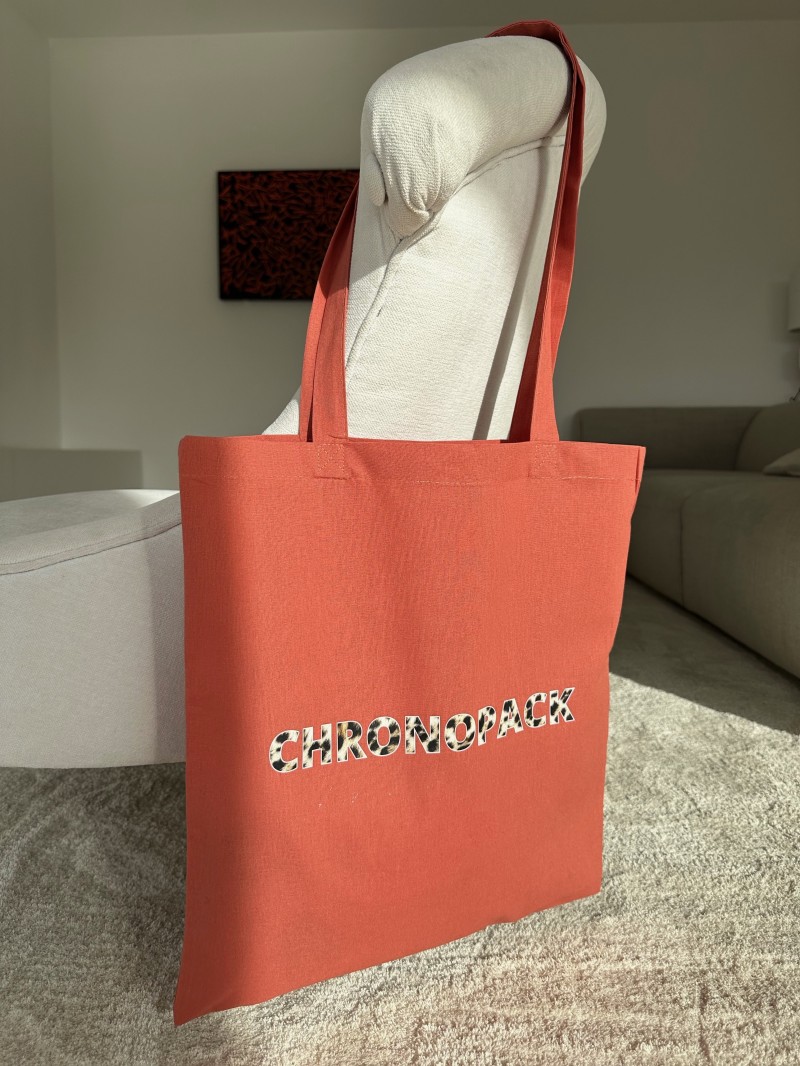 Tragetasche PARIS - TERRACOTTA (38x42 cm)