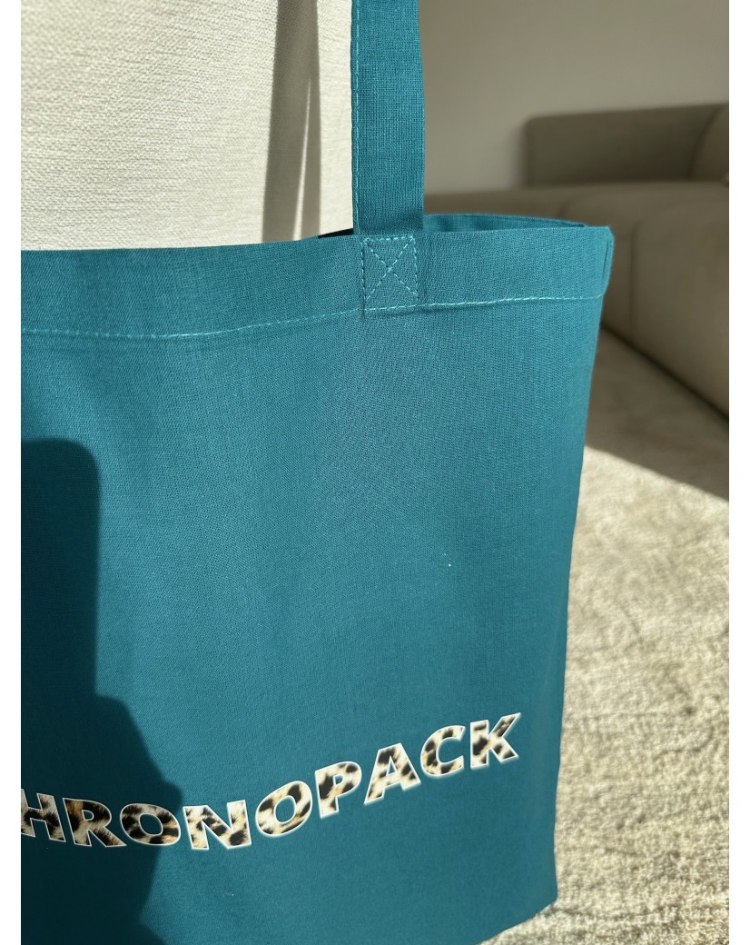 SAC PARIS - PETROLE (38x42cm)