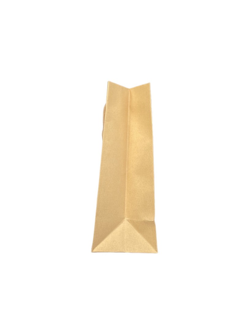 Kraft paper bag with cord handles
