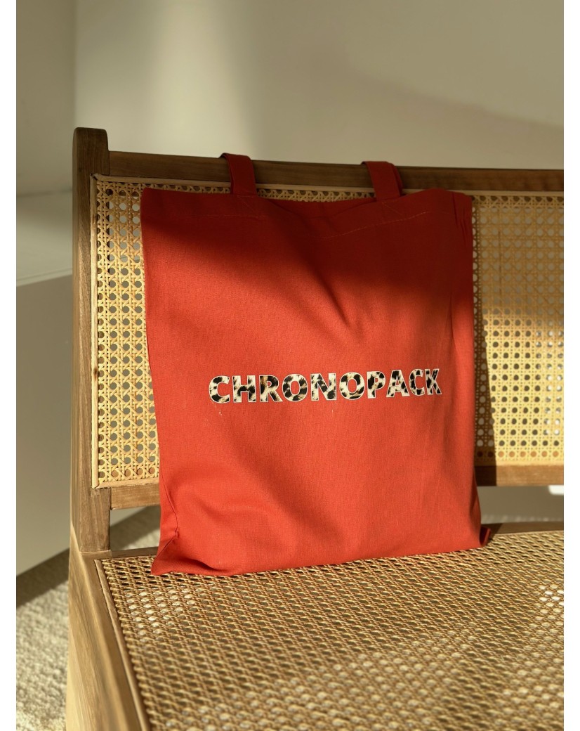 Tragetasche PARIS - TERRACOTTA (38x42 cm)