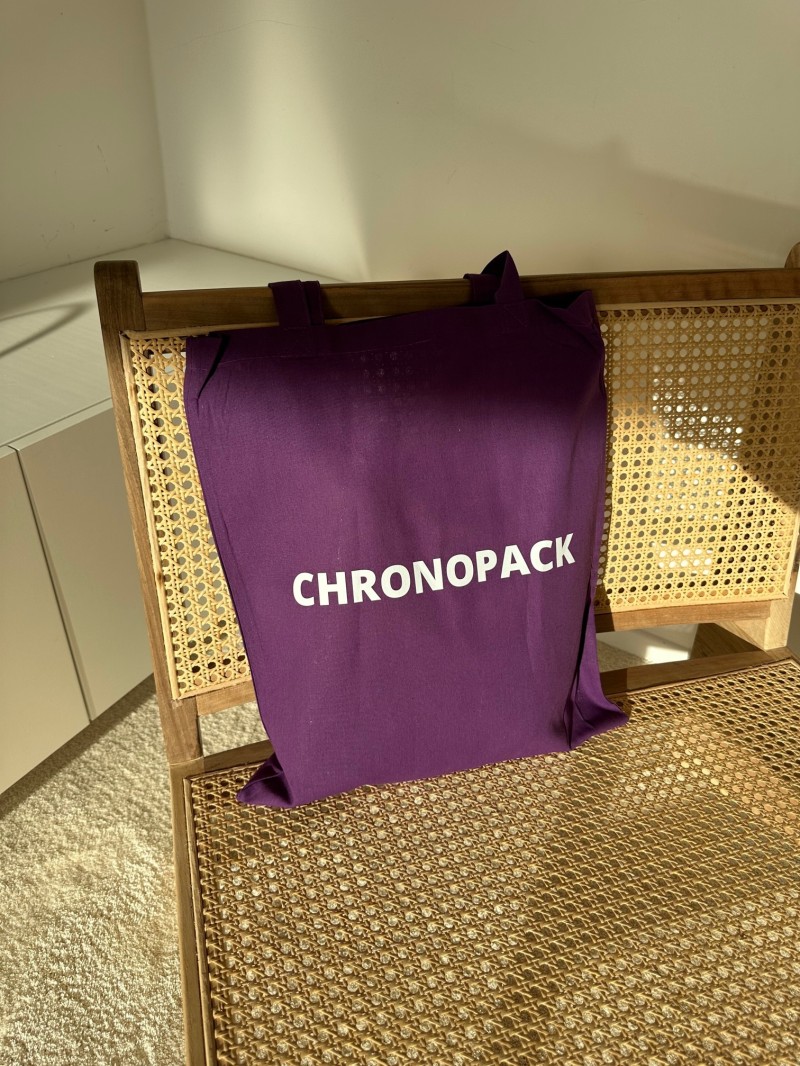 Bag PARIS - Mauve (38x42 cm)