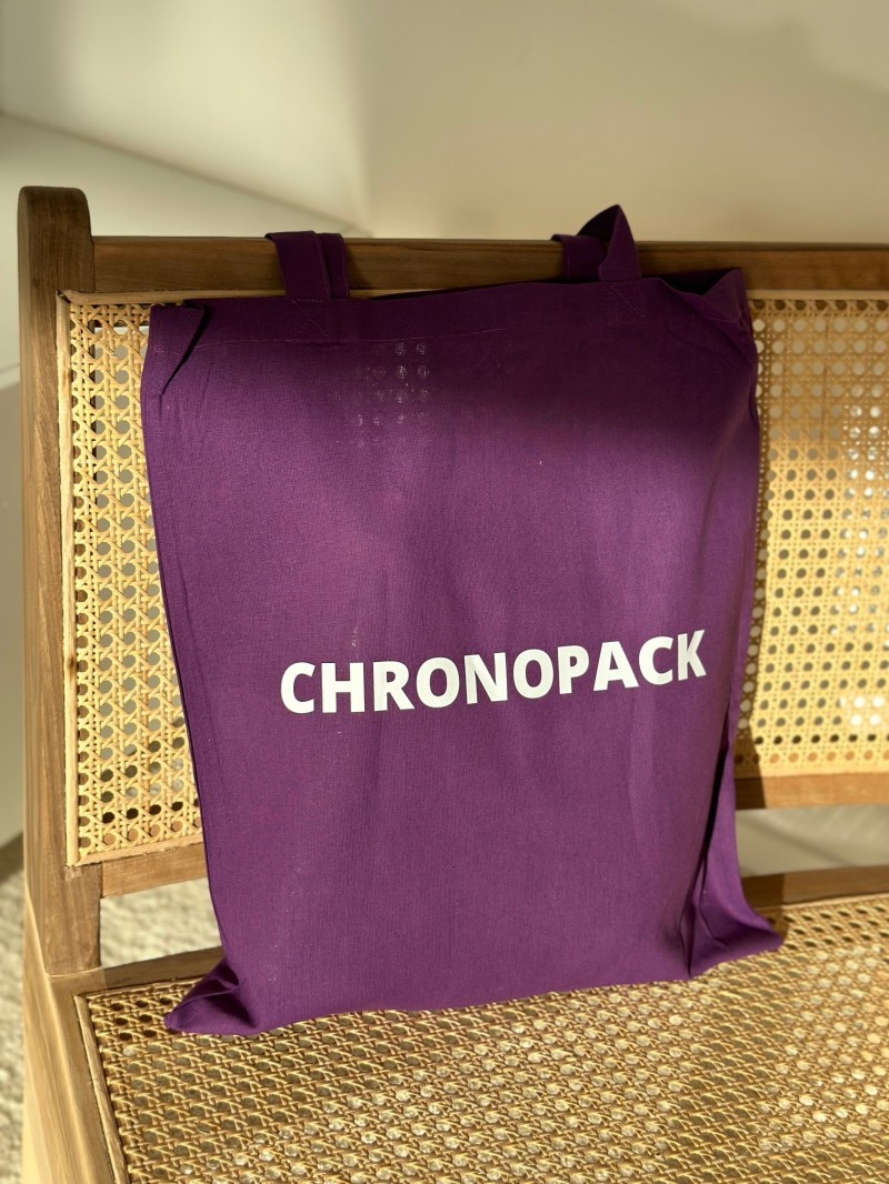 Bag PARIS - Mauve (38x42 cm)