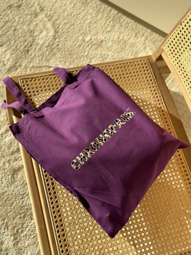Tragetasche PARIS - MAUVE (38x42 cm)