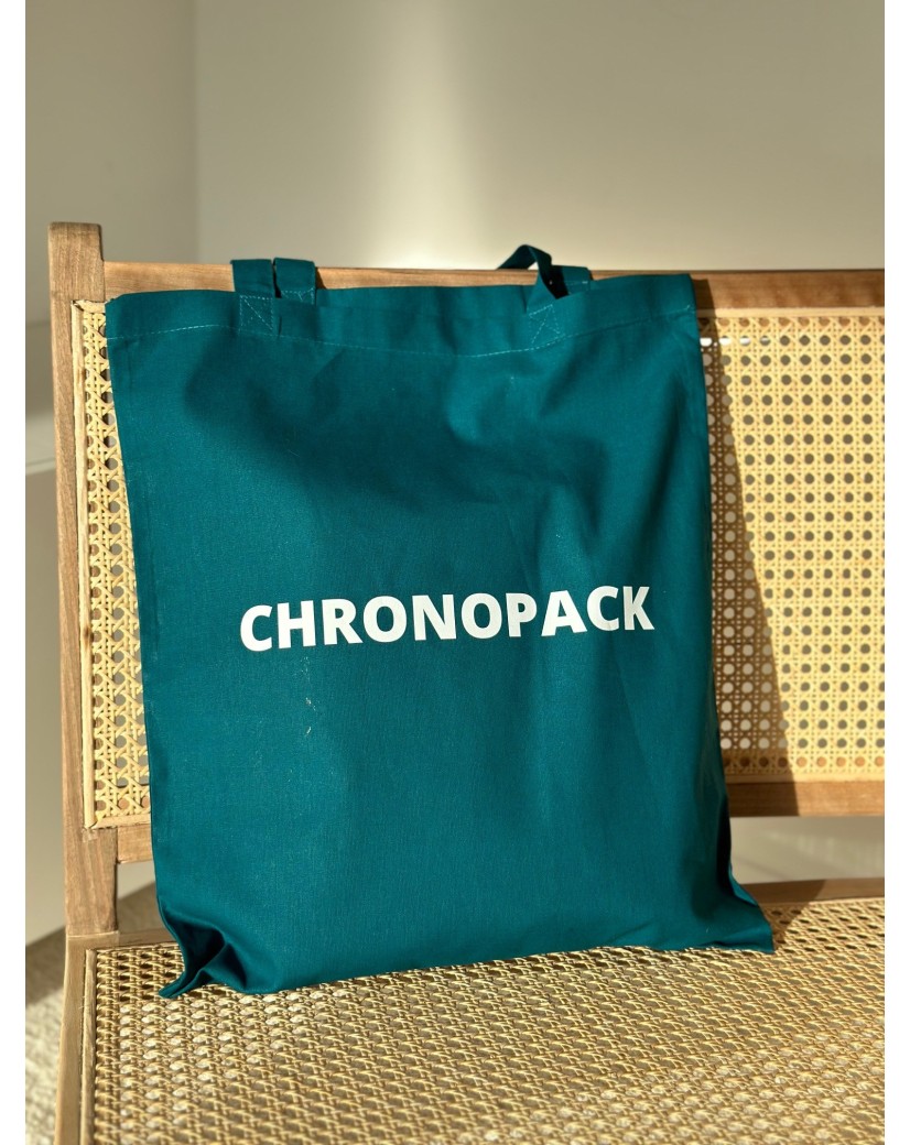 SAC PARIS - PETROLE (38x42cm)