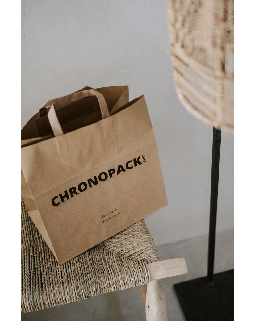 Flachgrifftaschen - Kraft SNACK TAKEAWAY