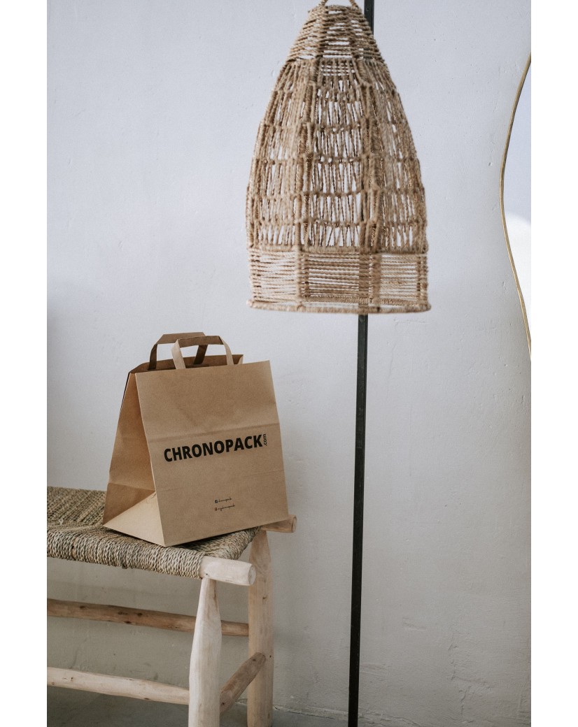 Flachgrifftaschen - Kraft SNACK TAKEAWAY