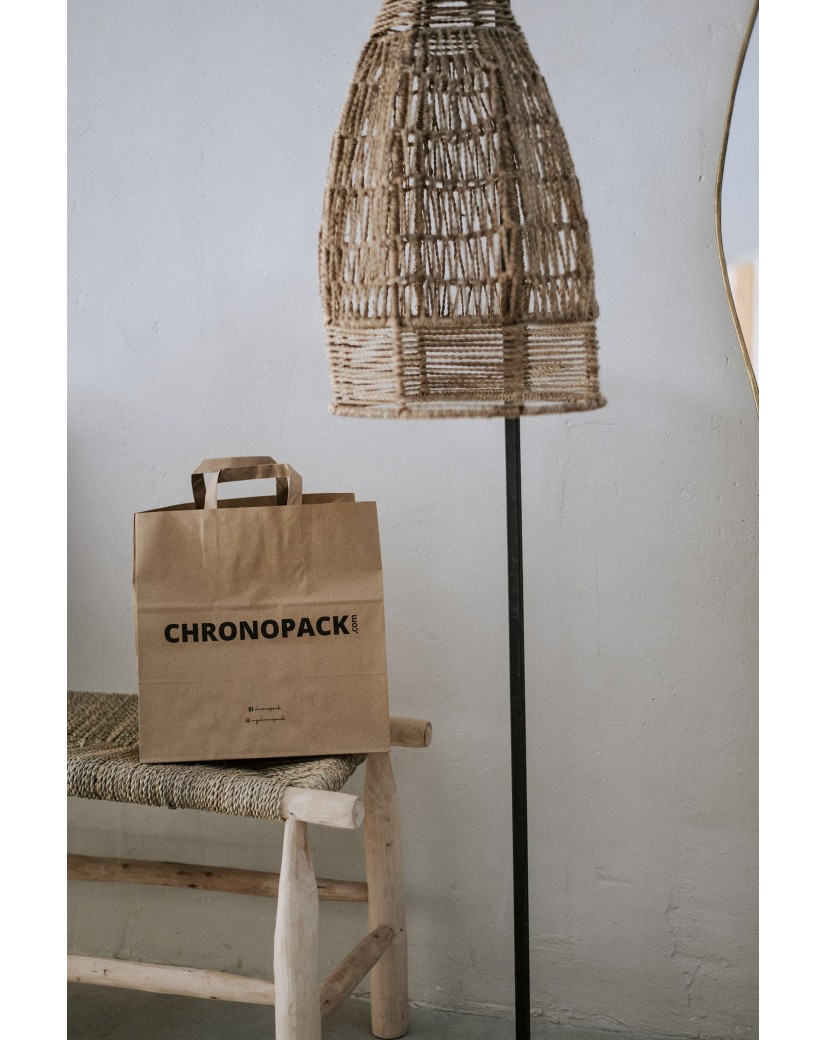Flachgrifftaschen - Kraft SNACK TAKEAWAY