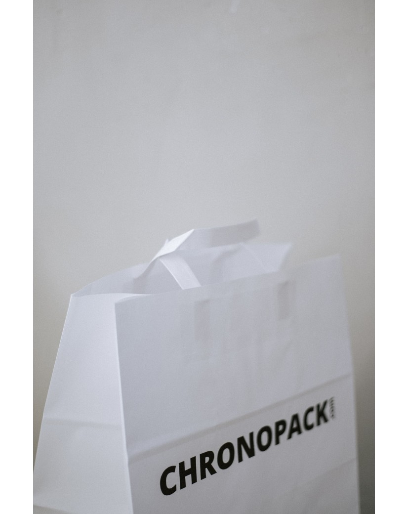 Bolsas con asa plana - Blanco SNACK TAKEAWAY