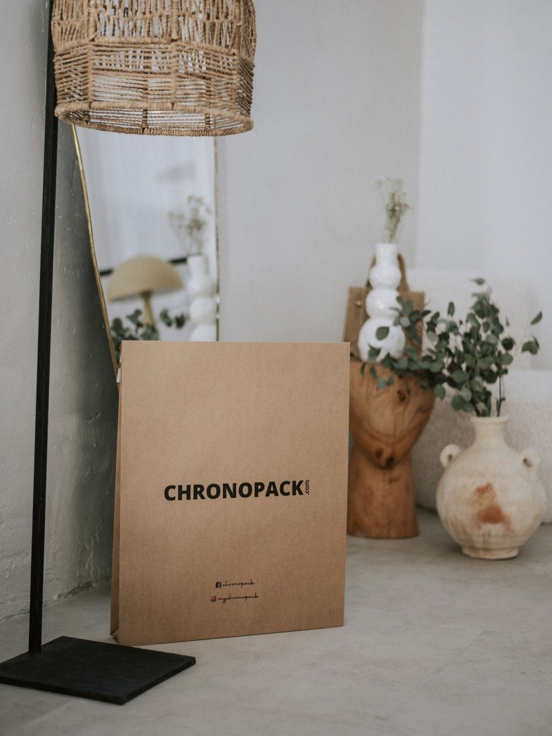 ONSCHEURBARE MAILERBAG - KRAFT L (45X8X55CM)