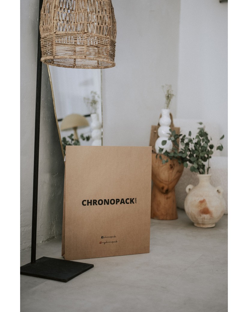 ONSCHEURBARE MAILERBAG - KRAFT L (45X8X55CM)