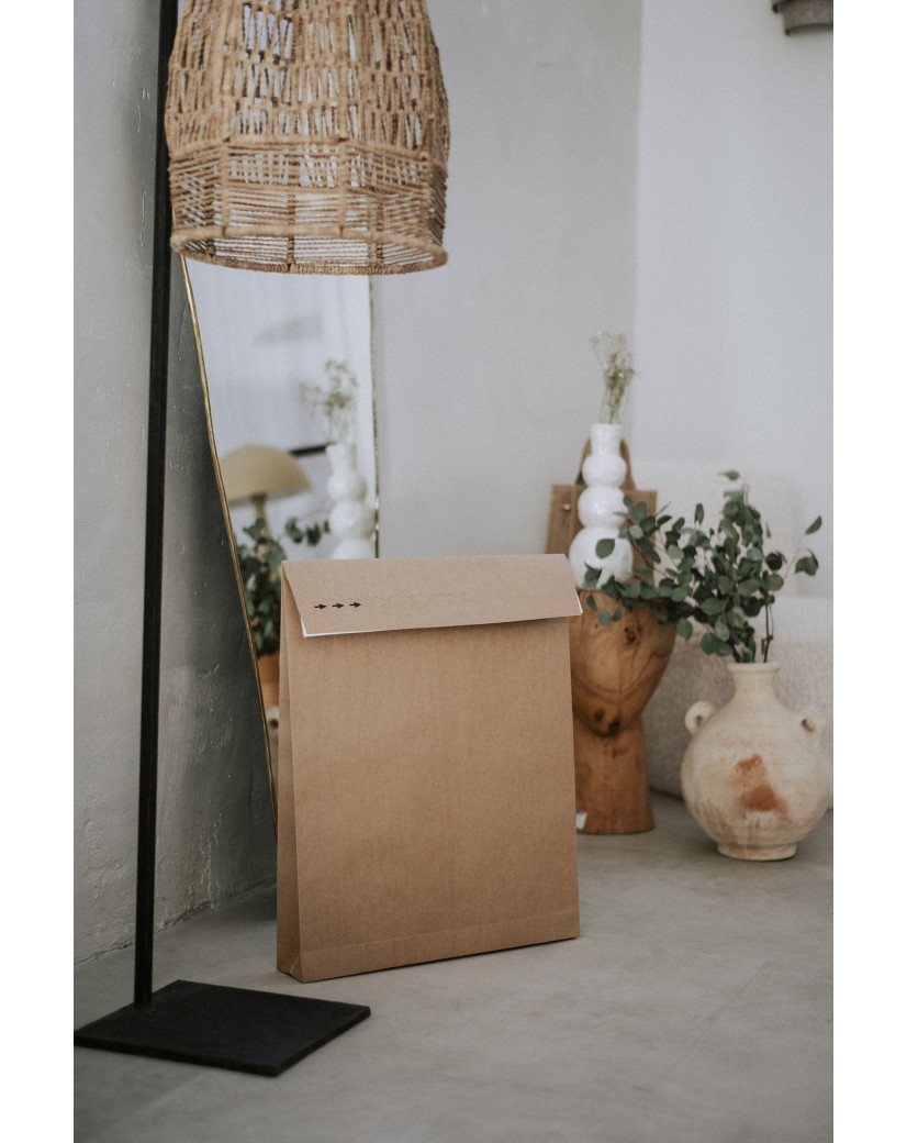 ONSCHEURBARE MAILERBAG - KRAFT L (45X8X55CM)