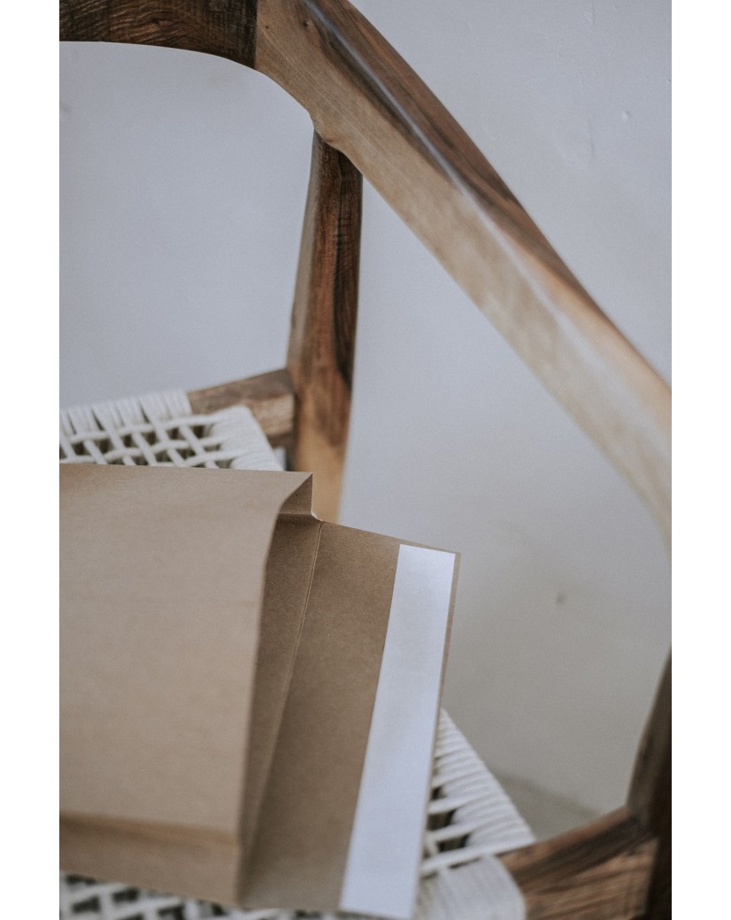 Versandtaschen aus Kraftpapier Modell Mango - Kraft S (25x5x29cm)