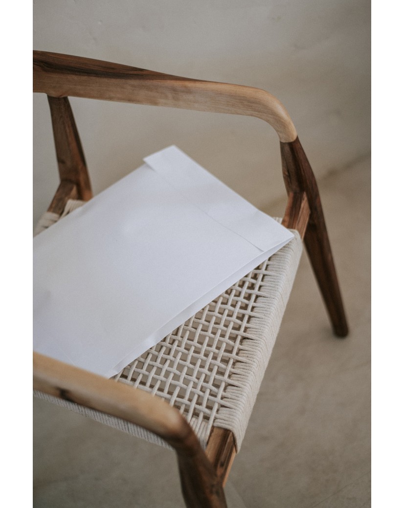 MAILERBAG ZARA - WIT L (36X9X48CM)