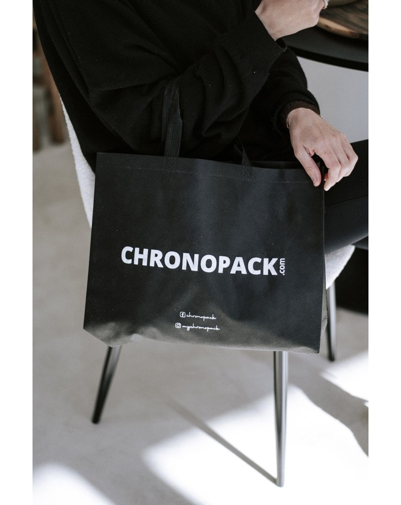 Günstige und umweltfreundliche personalisierte schwarze Stofftasche