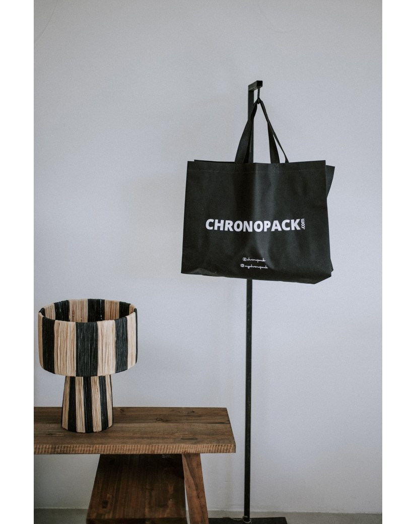 Günstige und umweltfreundliche personalisierte schwarze Stofftasche
