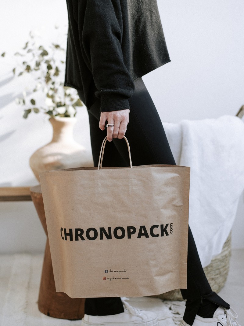 Chronopack Sac bateau kraft L