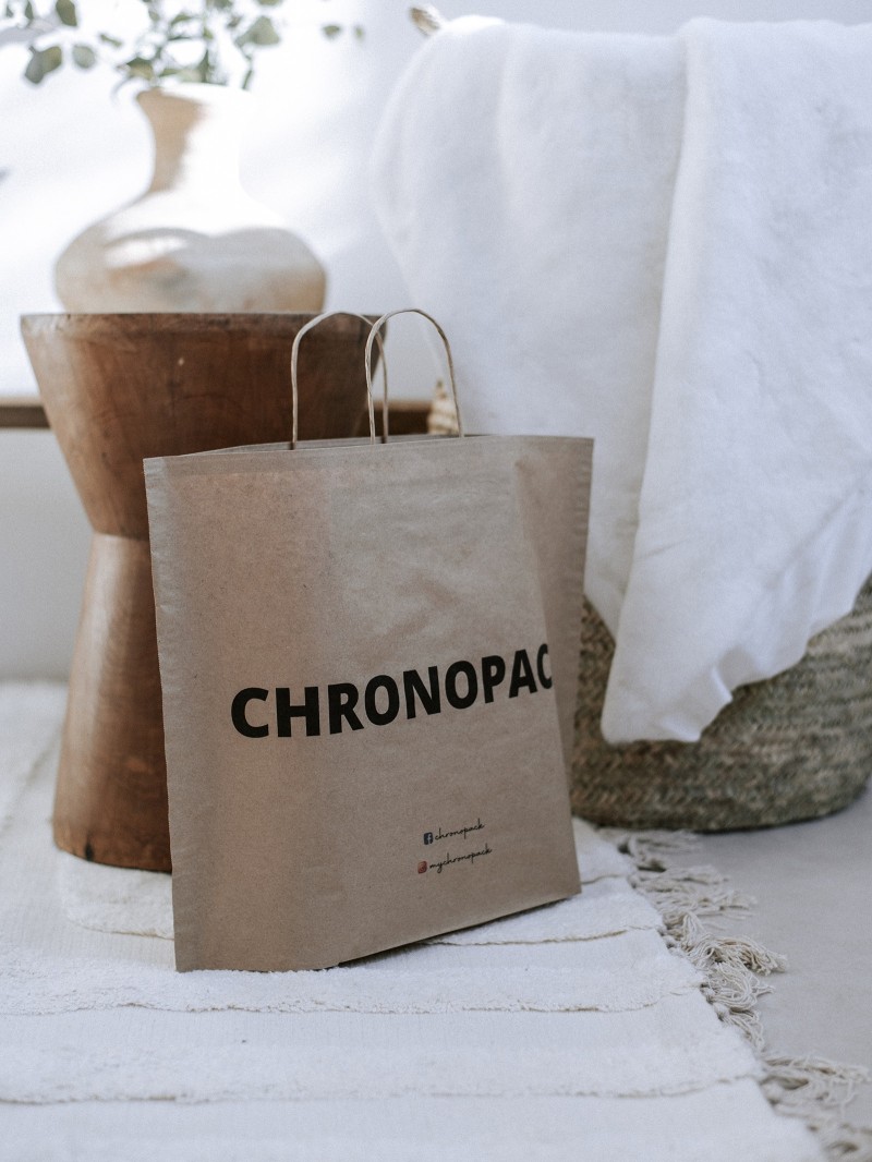 Chronopack Sac bateau kraft L