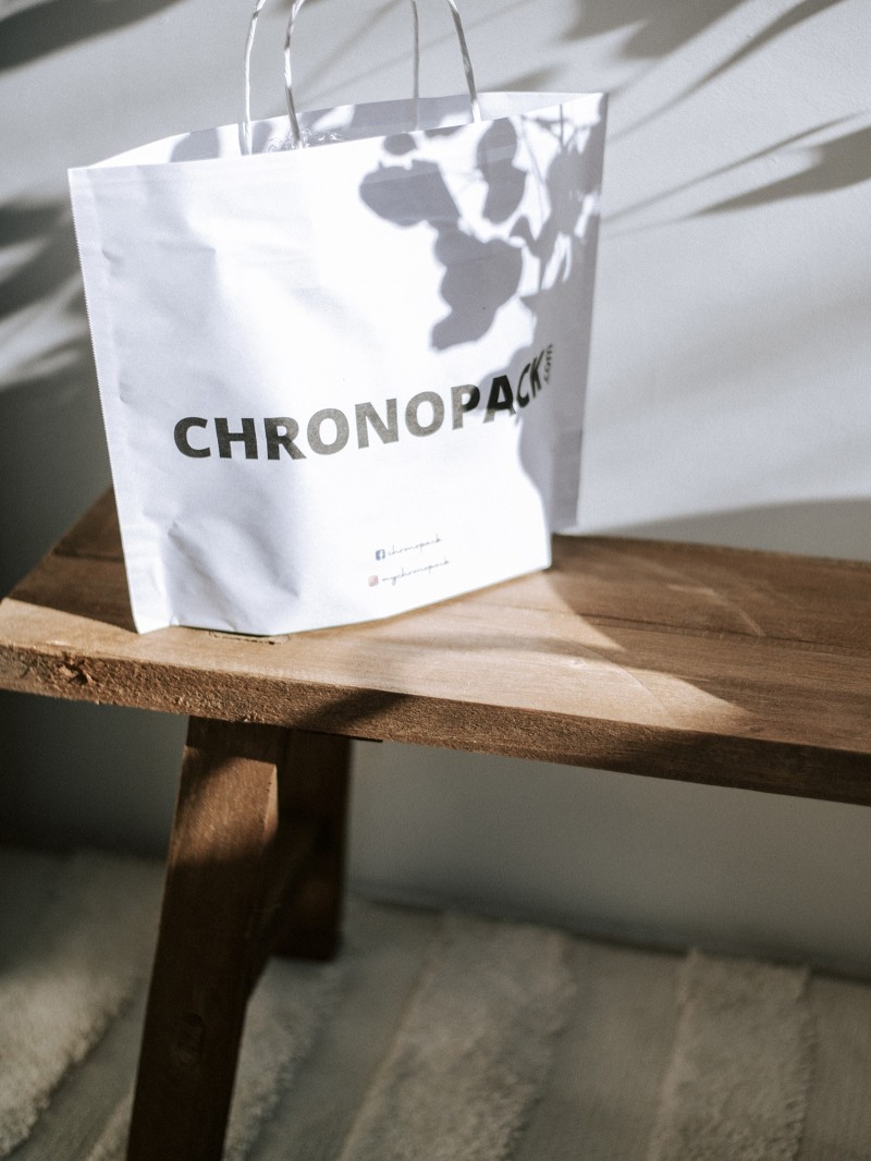 Boat paper bags - White S