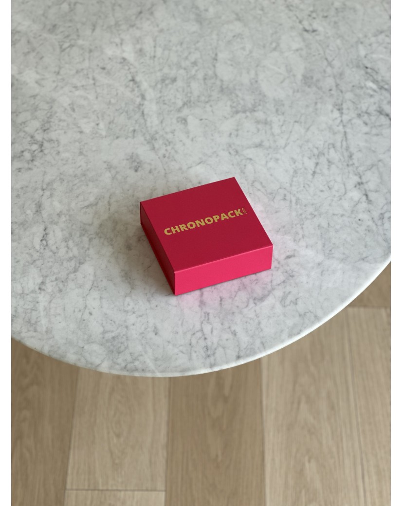 Magnetic box - Your logo hot stamped - XS