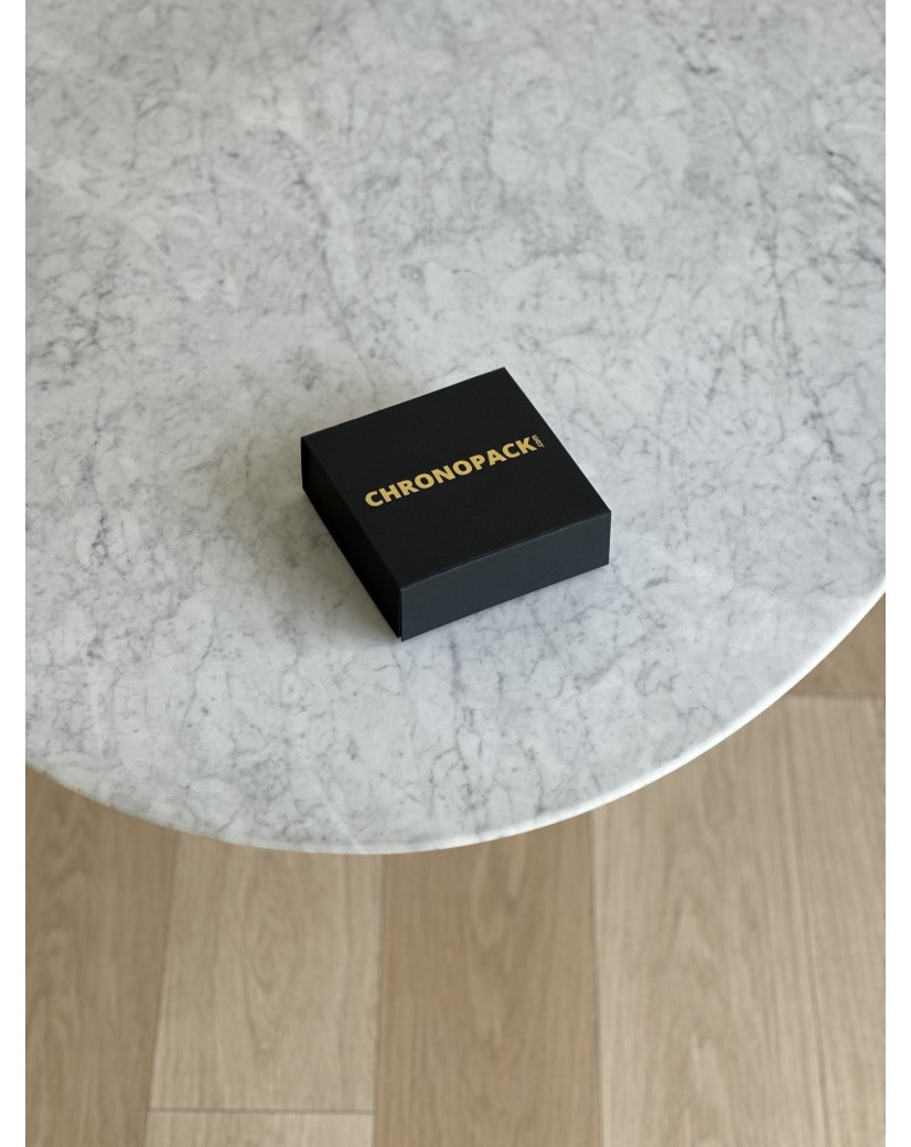 Magnetic box - Your logo hot stamped - XS