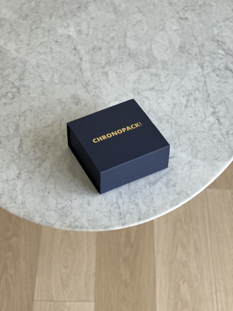 Magnetbox - Ihr Logo heiß geprägt - S
