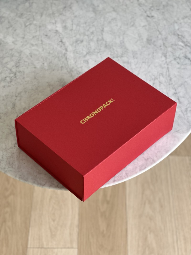 Luxe doos - Metallic opdruk - L