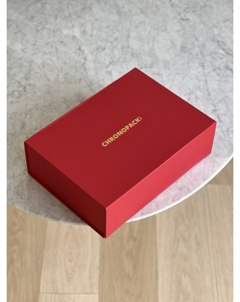 Luxe doos - Metallic opdruk - L