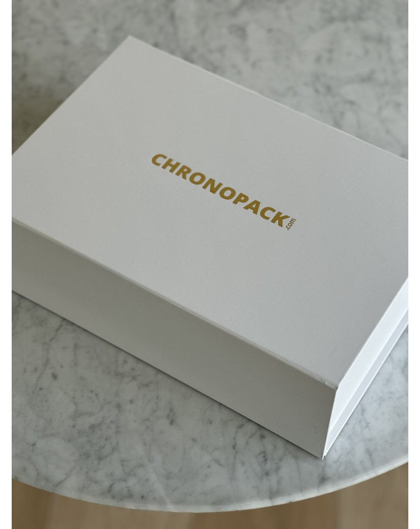 Magnetic box - Your logo hot stamped - L