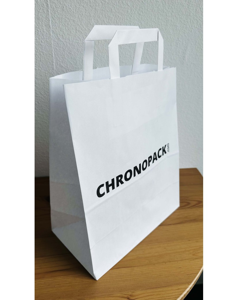 Bolsas con asas planas – Blanco XL (44x15x49,5cm)