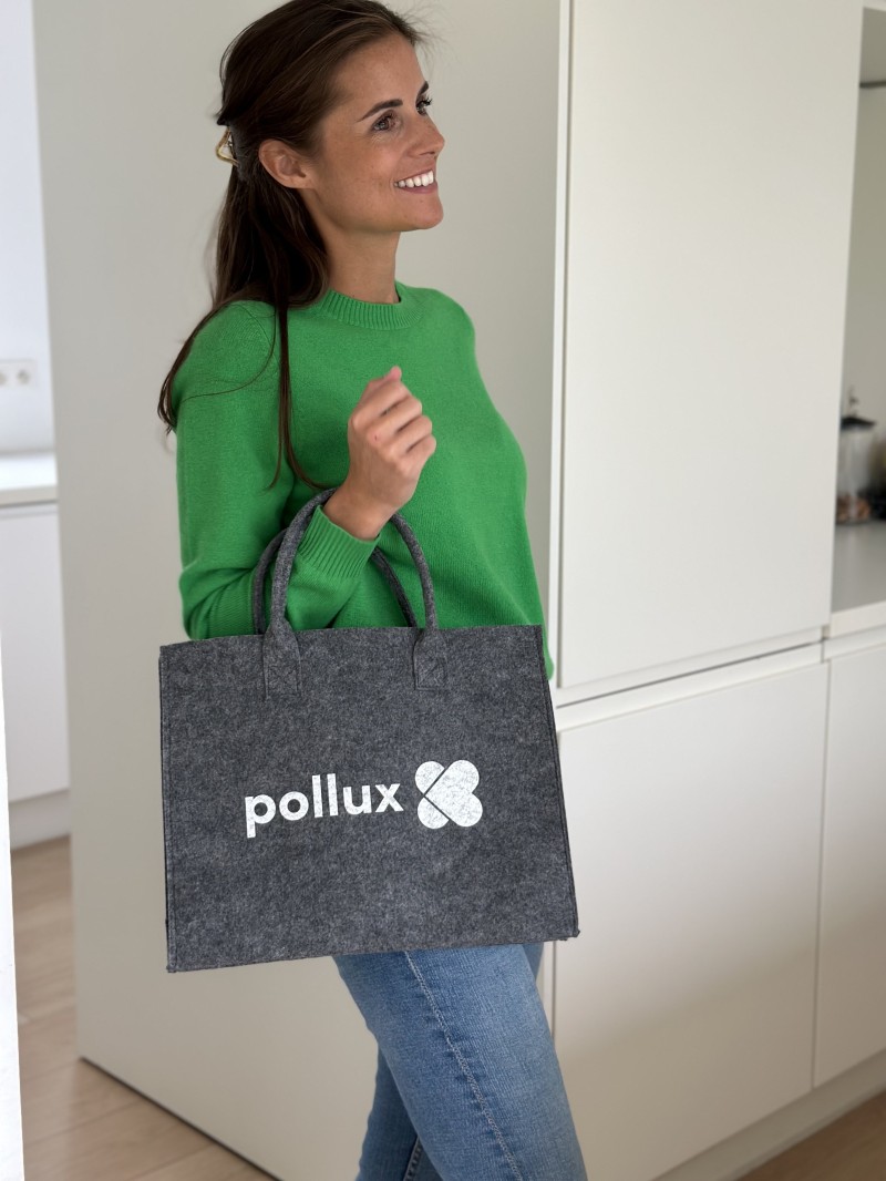 Bolso GRENOBLE – Gris – M (35,5x11x28,5 cm)