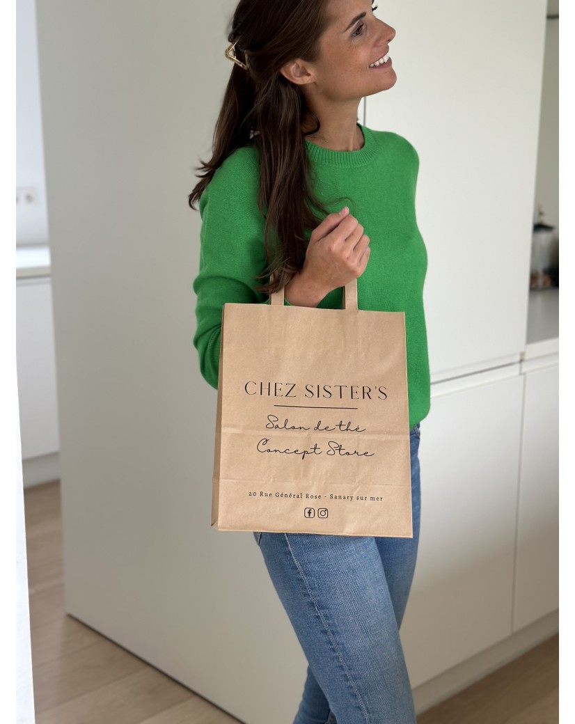 Sac Kraft M Poignées Plates – Taille Idéale, Impact Assuré