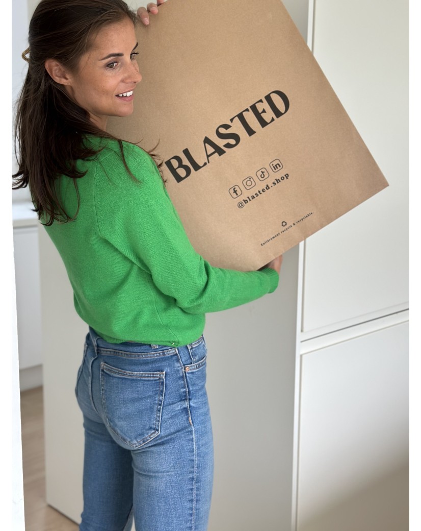 ONSCHEURBARE MAILERBAG - KRAFT L (45X8X55CM)