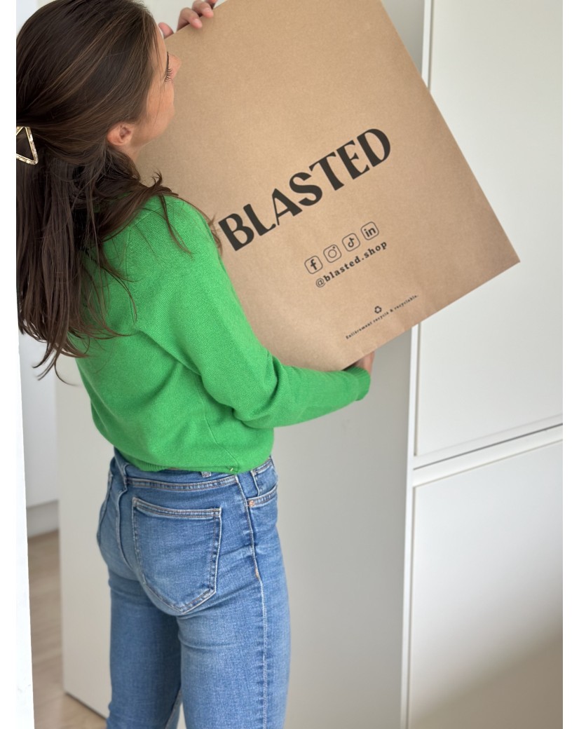 ONSCHEURBARE MAILERBAG - KRAFT L (45X8X55CM)